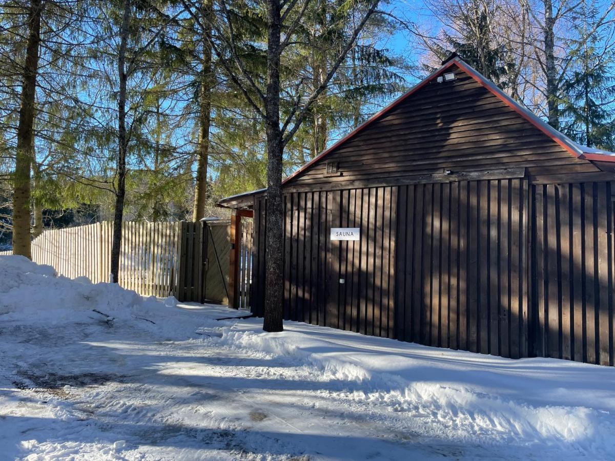Holiday House With Sauna Cēsis Kültér fotó